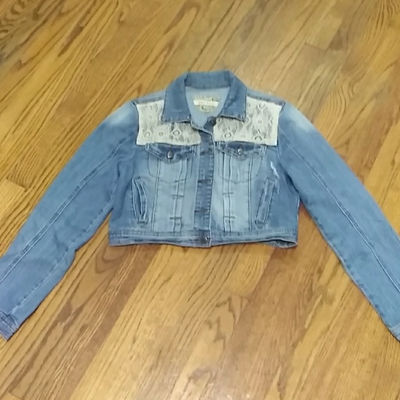 Hot Kiss Jackets & Blazers - Hot kiss demin blue jeans jacket